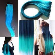 Metallic Blue Hair Extensions Blue Hair Extensions Metallic Blue Hair Blue Hair