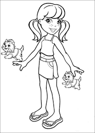 Free printable polly pocket coloring pages for girl! Coloring Game Polly Pocket 32