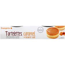 Tartelettes Caramel Beurre Sale Franprix 2x80g Sur Franprix Fr