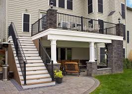 We've got customizable designs on deck. Elevated Deck Designs Safety Features For Above Ground Decks