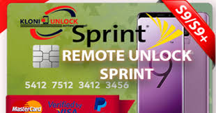 Hi team, i can't to unlock my s9 locked by sprint. Instant Samsung Galaxy Sprint S9 S9 Plus Remote Unlock Service G960u G965u