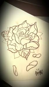 Ideas And More Design Neo Traditional Tattoo Designs Roses Traditional Traditional Rose Tattoos Neo Traditional Roses Rose Tattoo Design