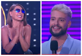 El beso de Amparo Grisales y Maluma en 'Yo me llamo' - Semana