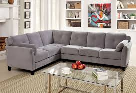 Furniture Of America Peever Ii Warm Gray Sectional Sofa Cm6368gy For 519 With Images Grey Sectional Sofa Sectional Sofa Sectional Sofa Couch