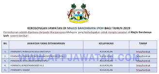 Find your desired job at ipoh perak below. Jawatan Kosong Terkini Di Majlis Bandaraya Ipoh Appjawatan Malaysia