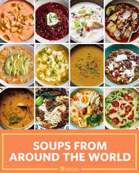 We Traveled The World Through Soup Each Soup Recipe Here Is A Traditional Recipe From A Different Easy Soup Recipes Soup Recipes Healthy Crockpot Soup Recipes