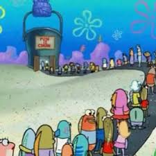 The chum bucket consists of a dining area, a laboratory (marked kitchen from the outside), a room with a giant video screen. Chumbucketog Chumbucketog Twitter