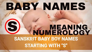 Pin on places to visit unique indian baby boy names is free hd wallpaper was upload by admin. Baby Boy Names Starting With S In Sanskrit Hindi Most Beautiful Unique Names Youtube