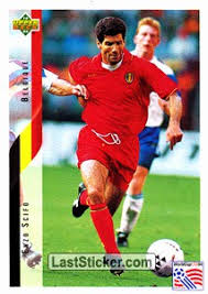 Vincenzo daniele enzo scifo (born february 19, 1966 in la louvière) is a former belgian football player. Card 85 Enzo Scifo Upper Deck World Cup Usa 1994 Laststicker Com