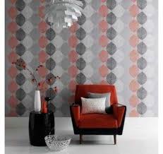 Helping you stay up to date with current trends, such as grey, rose gold and even geometric wallpaper. Inspirations For A Retro Living Room Wall Coverings Grey Wallpaper Living Room Retro Living Rooms Retro Living Room Decor