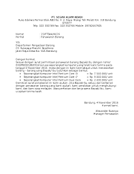4 surat penawaran pengajuan jasa cleaning service. Doc Contoh Surat Penawaran Komputer Untuk Kantor Agus Nurhuda Academia Edu