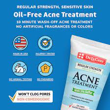 Maybe you would like to learn more about one of these? Amazon Com De La Cruz 5 Sulfur Ointment Acne Treatment For Sensitive Skin Medication To Clear Cystic Acne Pimples And Blackheads On Face And Body Made In Usa 2 6 Oz