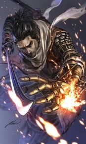 Sekiro Shadows Die Twice Wolf Samurai Art Concept Art Characters Fantasy Art