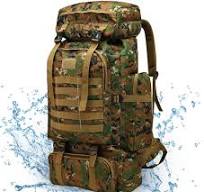 Mochila táctica militar, 18.49/21.13 galones (70/80 litros), mochila grande  e impermeable para campamento, senderismo, viajes y uso diario