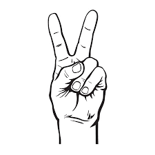 Simbolo de la paz para imprimir — vector de balagur. 229 909 Simbolo De La Paz Imagenes Y Fotos 123rf