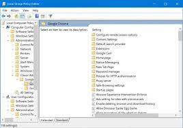 Configure Google Chrome Using Group Policy Group Policy Google Chrome Windows