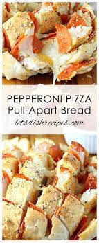Pepperoni Pizza Pull Apart Bread Recipe Pull Apart Pizza Bread Pull Apart Cheese Bread Recipes