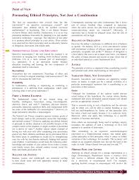 One example of social justice in health care is training nurses to advocate for patients. Pdf Permuting Ethical Principles Not Just A Combination