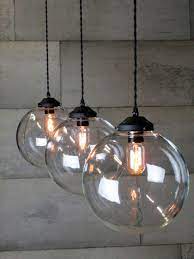 Find the best prices for glass globe pendant lights on shop better homes & gardens. Triple Glass Globe Pendant Modern Kitchen Lighting Kitchen Lighting Design Kitchen Lighting