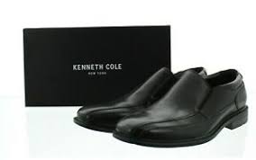 Kenneth Cole New York Men S Slip On Mid Top Flexible Fit Leather Dress Shoes Ebay