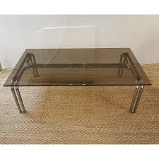 But couldn't you find the perfect table to fit in your needs? 3 French Vintage 1970s Vintage Coffee Tables Smoky Glass And Chrome Metal Furniture Home Living Kromasol Com