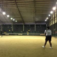 The midtown athletic club was established in 1970 and boasts 16 indoor tennis courts. Meralco Tennis Courts