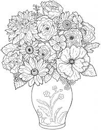 Simply click to download the design that you would like to color.when you are done, we'd love to see your finished work. 20 Free Printable Detailed Flowers Coloring Pages For Adults Everfreecoloring Com