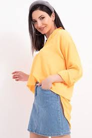 Rkt 10044 Gomlek Yaka Salas Bluz Bluz Kadin Moda Stilleri