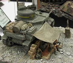 He does a lot of ww2 diorama and model making and he has been doing it for around 25 years. 180 Wwii Dioramas Ideas Military Diorama Military Modelling Diorama
