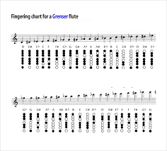 Sample Flute Fingering Chart 14 Free Documents In Pdf