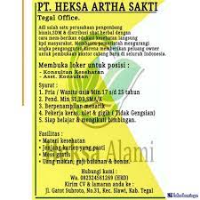 418 lowongan pekerjaan yang tersedia dari spg sabtu minggu untuk menawarkan lowongan yang anda sedang mencari. Lowongan Kerja Sma Di Slawi Tegal Agustus 2021