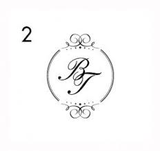 Hochzeitslogos Und Monogramme Als Personliches Highlight Und Edler Akzent Hochzeitslogos Monogramm Hochzeit Monogramm Initialen