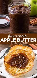 Easy Crockpot Apple Butter Recipe Yellow Bliss Road Recipe Apple Recipes Slow Cooker Apples Slow Cooker Apple Butter