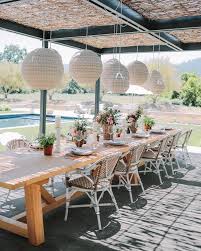 Pacifica Outdoor Pendant Serena Lily Outdoor Dining Chairs Girl Bedroom Decor French Bistro Chairs