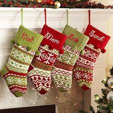 Personalize with photos, names & wintry elements such as snowflakes, reindeer, or holiday sentiments. Knit Argyle Snowflake Personalized Stockings Personal Creations