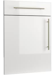 High Gloss White Pvc Edged Door High Gloss White Replacement Kitchen Doors White Kitchen Cabinet Doors