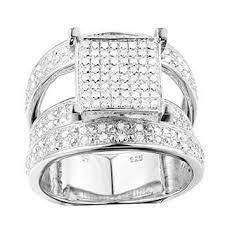 Ghetto Ring Pave Diamond Engagement Rings Pave Diamonds Pave Set Diamonds