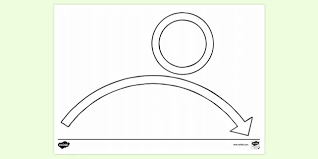 From middle english ark, borrowed from old french arc, from latin arcus (a bow, arc, arch). Free Quoit Being Thrown In An Arc Colouring Colouring Sheets