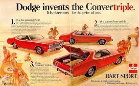 Dodge Automobile - Super Photo Dodge Dart Car Advertising Car Ads
