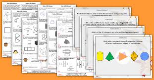 A spherical glass vessel has a cylindrical neck 7 cm long and 4 cm in diameter. Nets Of 3d Shapes Year 6 Properties Of Shape Resource Pack Classroom Secrets