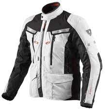 Rev It Sand 2 White Leather Jacket Men Jackets Motorcycle Jacket