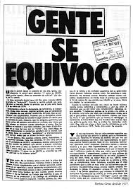 Ese ejercicio sin duda sirve también para conocer cómo trataron el golpe militar del 24 de marzo de 1976 diversos diarios de alcance nacional. Http Www Bnm Me Gov Ar Giga1 Documentos El005391 Pdf
