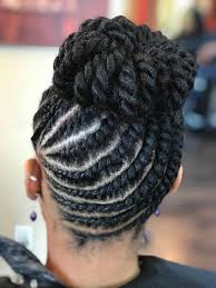 21 Classy Protective Hairstyles For Natural Hair Growth The Blessed Queens Flat Twist Hairstyles Natural Hair Twists Feed In Braids Hairstyles