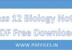 The central board of secondary education (cbse) conducts class 12 board examinations every year. 12th Chemistry Notes In Hindi Free Pdf Download