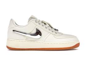 Air jordan 1 'travis scott' available at stadium goods. Nike Air Force 1 Low Travis Scott Sail Aq4211 101