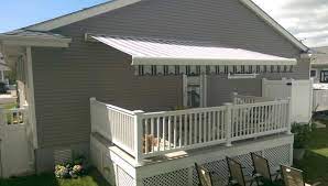 Retractable Awning By Bill S Canvas Shop In Ocean City Nj Retractable Awning Awning Ocean City