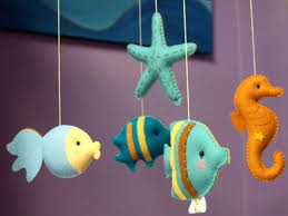 Reserved For Ssc Musical Baby Mobile Aquarium Under The Sea Etsy Nursery Decor Sets Baby Mobile Ocean Themed Nursery