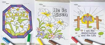 Free printable easter coloring pages religious. Free Easter Sunday School Coloring Pages Fun365