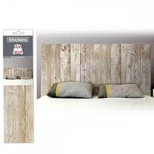 Pour une décoration très naturelle, misez sur ce kit de deux branches en arabesques graphique et pleine de douceur, cette tête de lit adhésive transformera la décoration de votre chambre à coucher en véritable cocon. Deco Facile Stickers Tete De Lit Effet Planches De Bois A 15 90