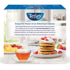 Dec 15, 2020 · strain the tea leaves or remove the tea bags. Tetley Classic Blend Black Tea Tea Bags 100 Ct Walmart Com Walmart Com